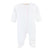 Pink Dots Zipped Footie with Ruffles