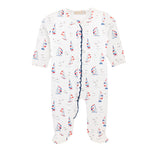 Baby Club Chic Harbor Days Zipped Footie with Ruffles