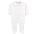 Baby Club Chic Little Bows Collared Footie with All Over Embroidery