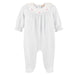 Baby Club Chic Little Bows Collared Footie with Embroidery