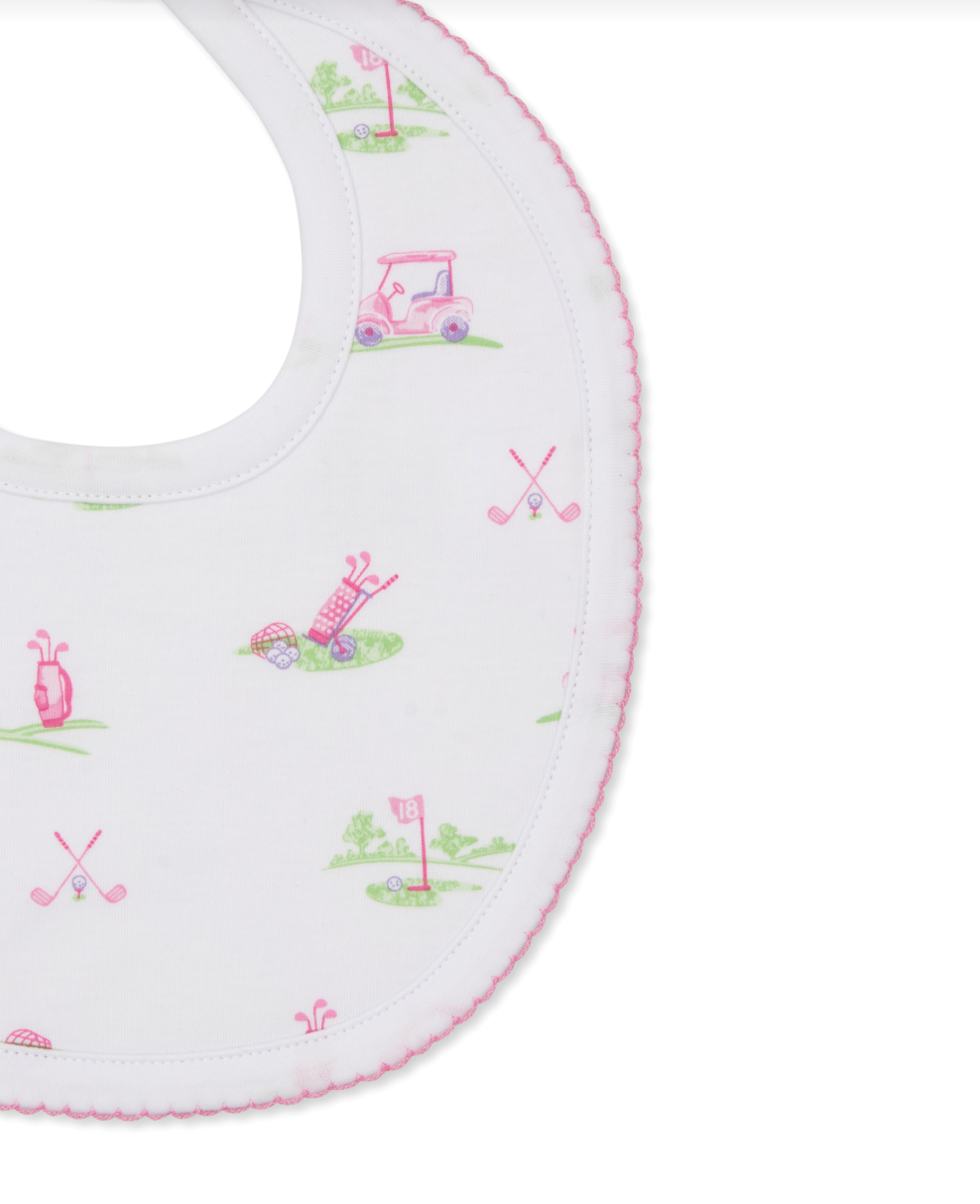 Fairway Foursome Bib, Pink