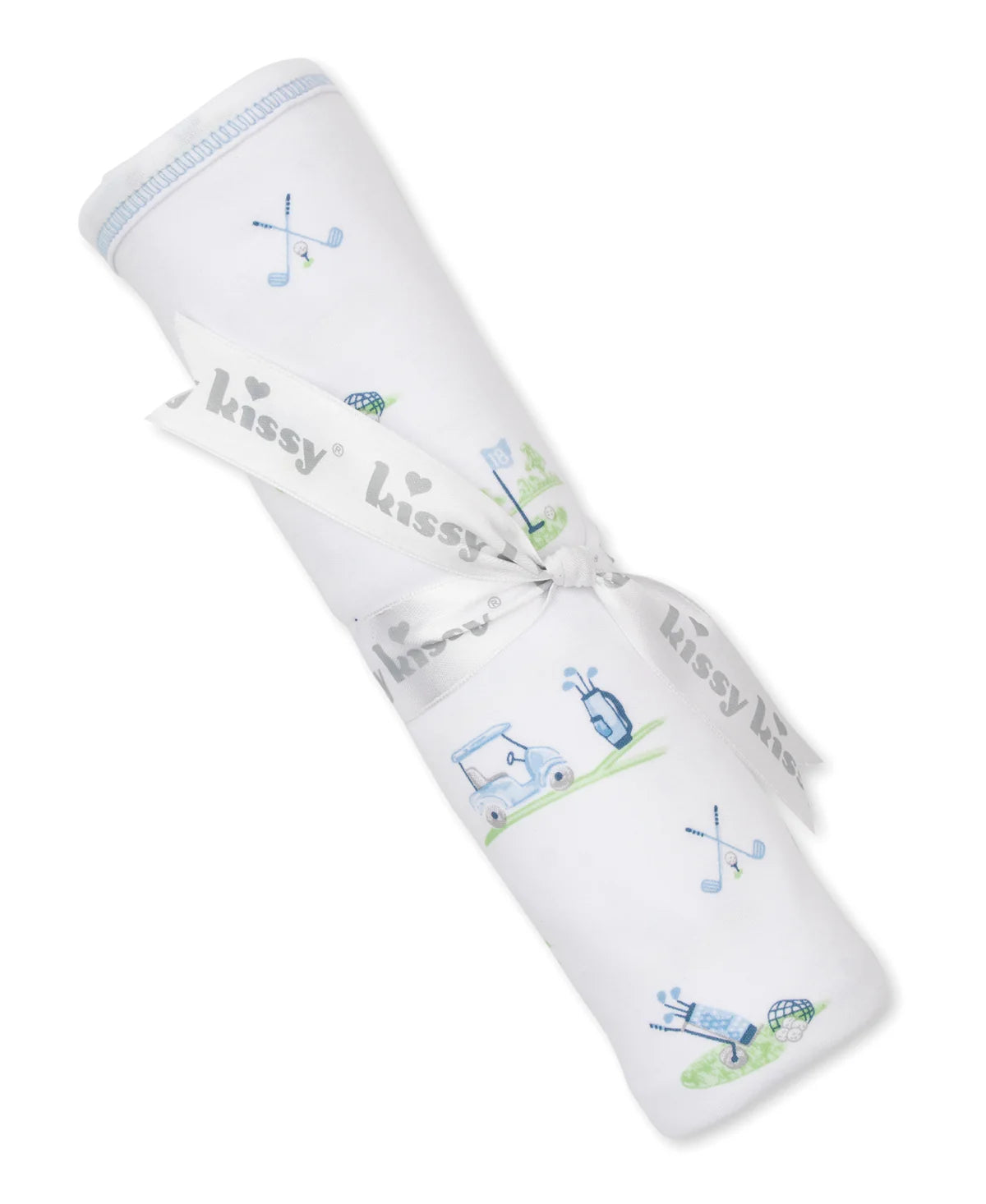 Fairway Foursome Blue Blanket
