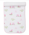 Fairway Foursome Burp Cloth, Pink