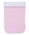 Fall Flower Patch Burp Cloth, Pink