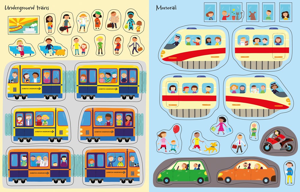 First Sticker - Trains