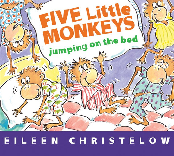 Five Little Monkeys Jumping On The Bed-Board Book