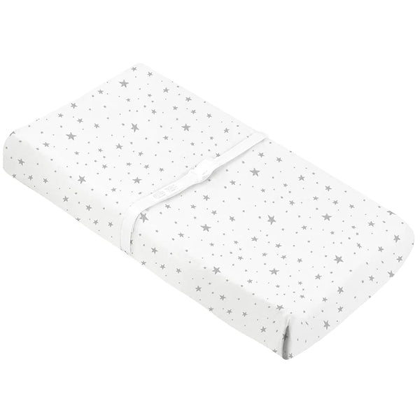 Flannel - Changing Pad Cover with Slits for Safety Straps