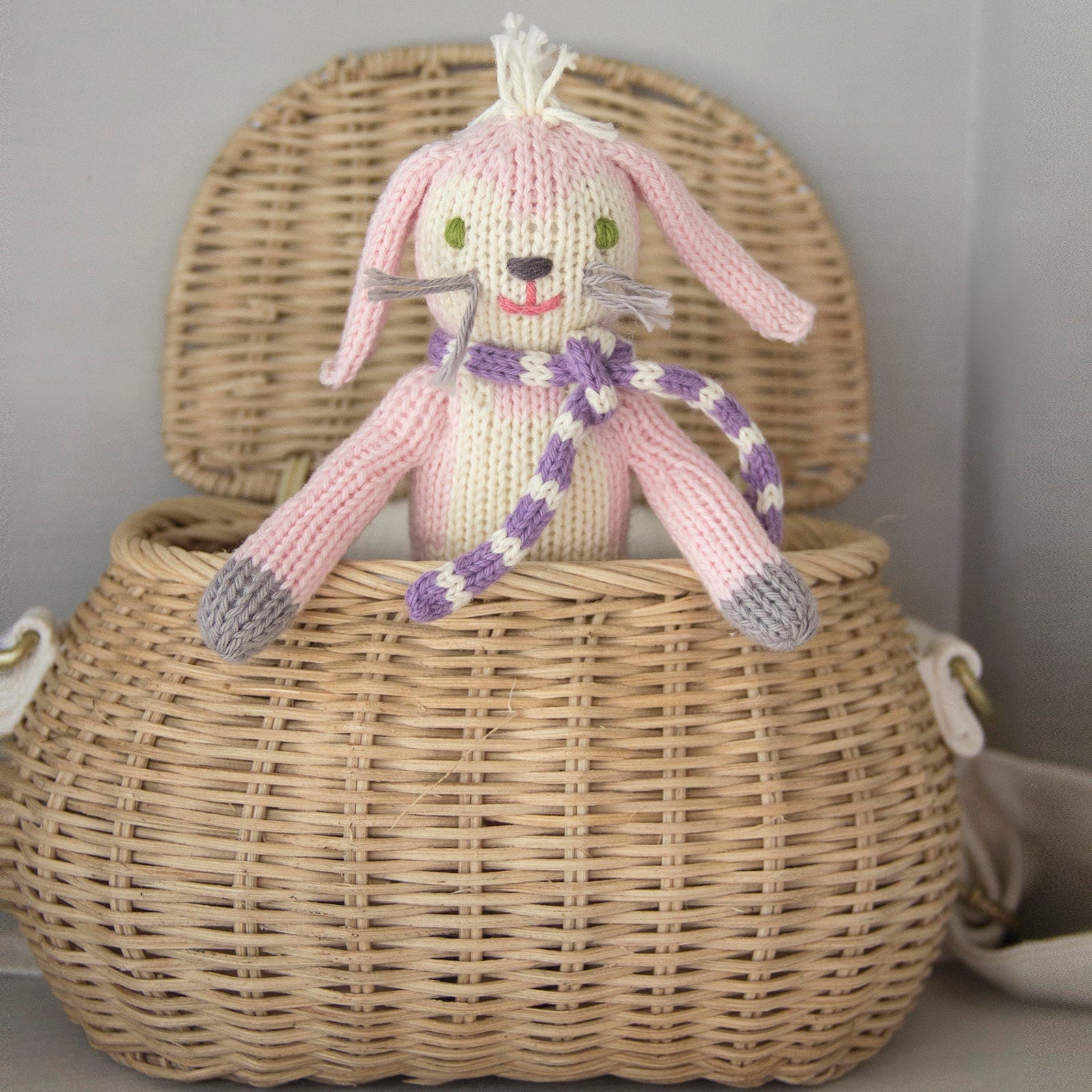 BlaBla Kids Fleur The Bunny Rattle