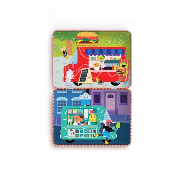 Food Truck Festival Magnetic Play Set