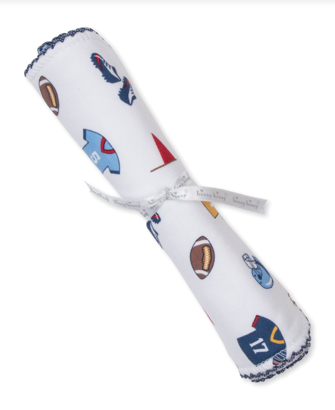 Football Fever Burp Cloth