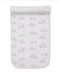Forest Fanfare Burp Cloth, Pink
