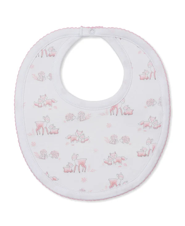 Forest Fanfare Pink Bib