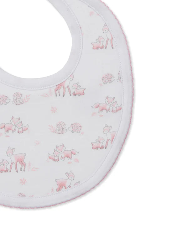 Forest Fanfare Pink Bib