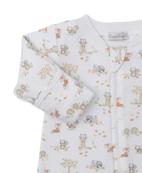 Forest Frolic Zip Footie