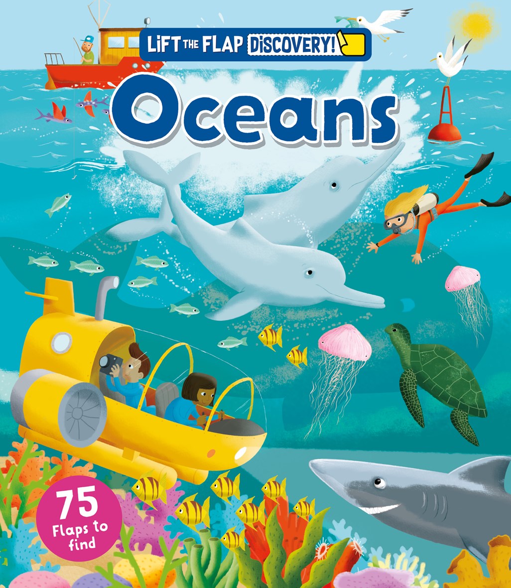 Fox Chapel Publishing Lift the Flap: Discovery! Oceans