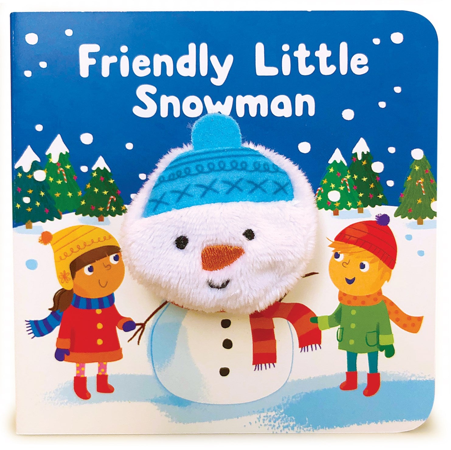 Friendly Little Snowman Puppet Book