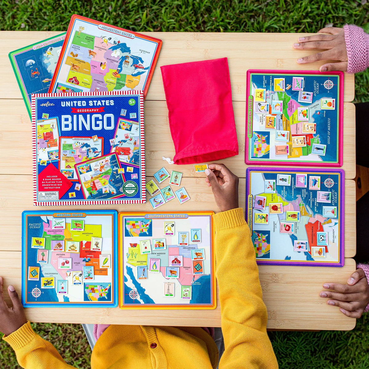 Eeboo USA Geography Bingo