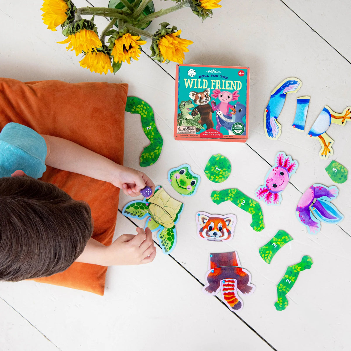 Eeboo Wild Friend Dice Game