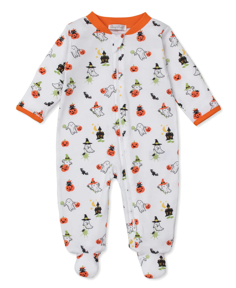 Ghostly Cheer Zip Footie