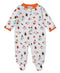 Ghostly Cheer Zip Footie