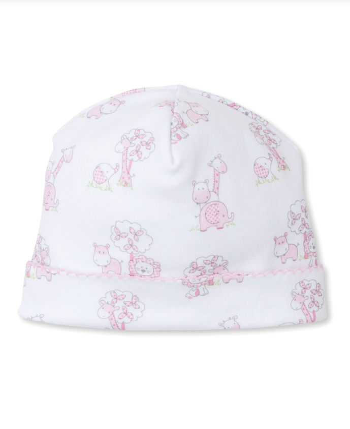 Gingham Jungle Hat, Pink