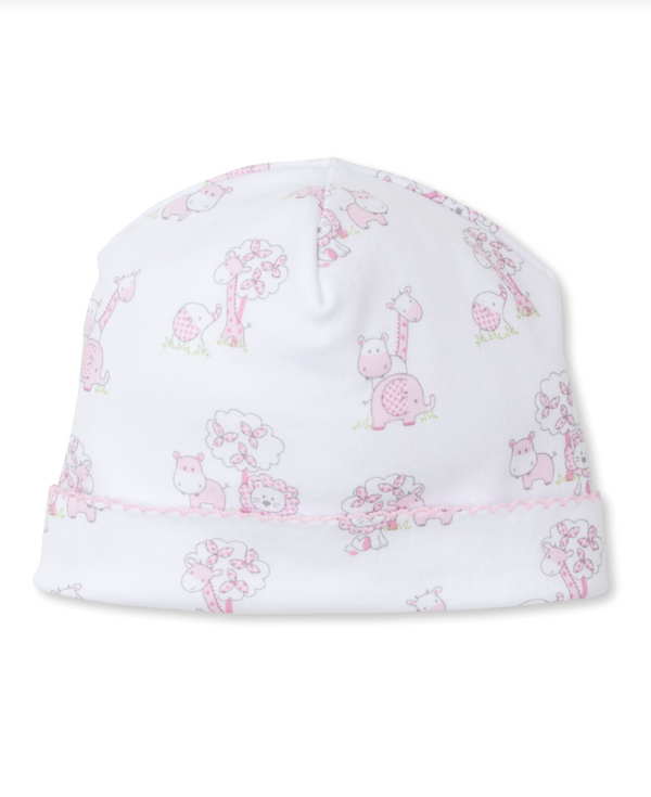 Gingham Jungle Hat, Pink