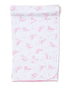 Giraffe Glee Blanket, Pink