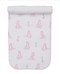Giraffe Grace Burp Cloth, Pink