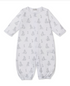 Giraffe Grace Silver Convertible Gown