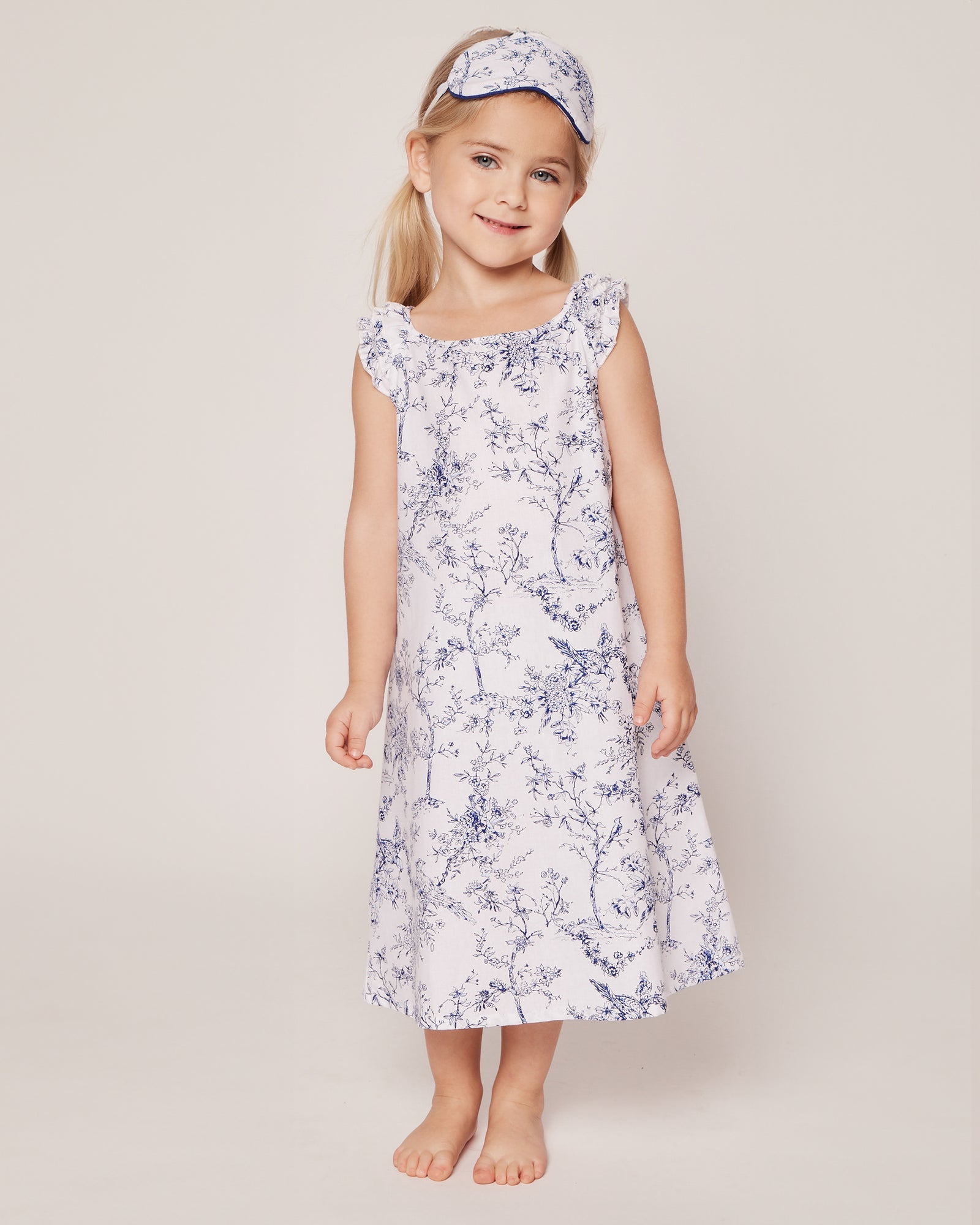 Girl's Twill Amelie Nightgown, Timeless Toile
