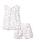 Girl's Twill Amelie Short Set, Flamingos