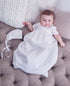 Kissy Kissy Graham Christening Convertible Gown & Hat Set