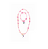Great Pretenders Rainbow Necklace & Bracelet Set, Pink