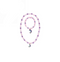 Great Pretenders Rainbow Necklace & Bracelet Set, Purple