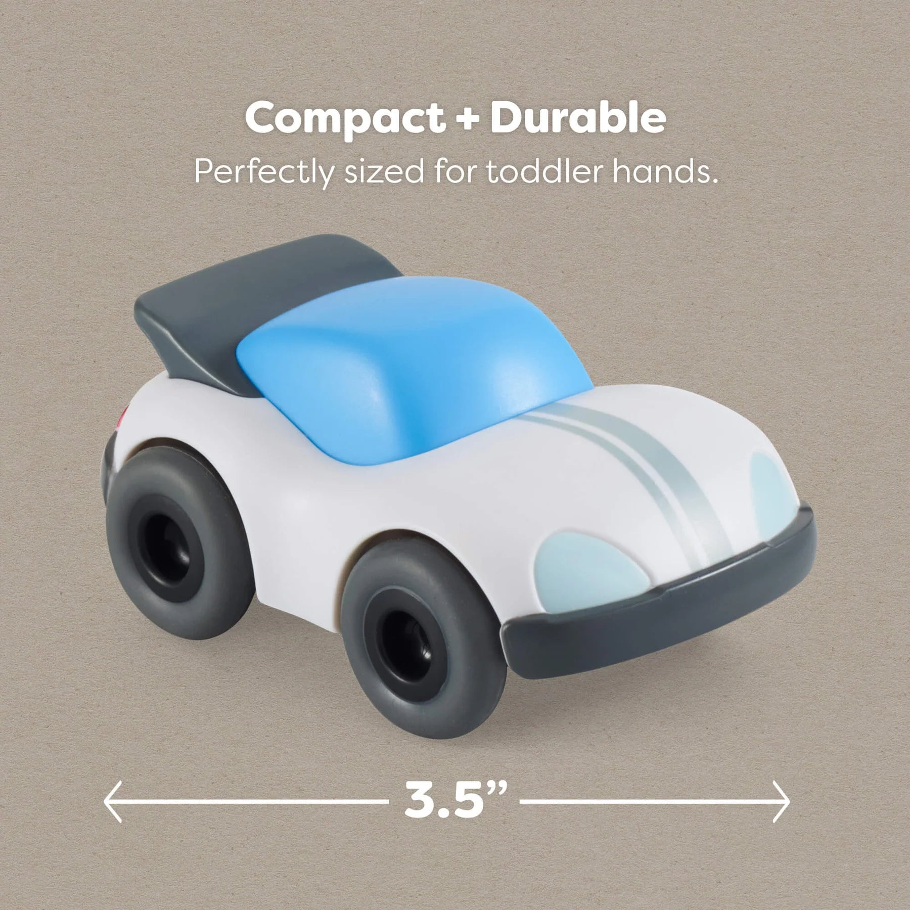 HABA Cars White Speedster with Momentum Motor