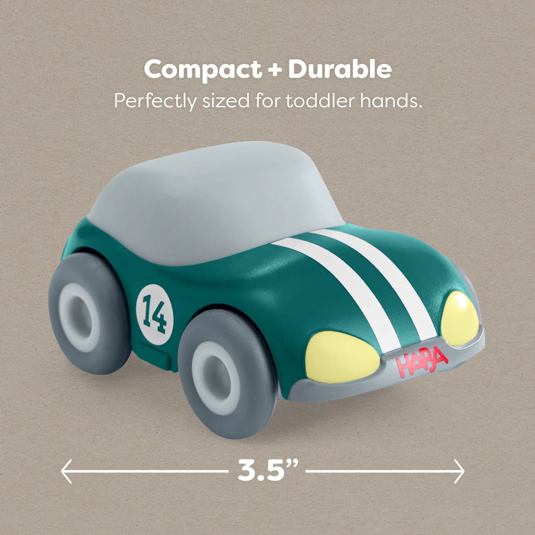 HABA Cars Green Speedster with Momentum Motor - Recycled