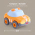 HABA Cars Yellow Pace Car with Momentum Motor - Recycled