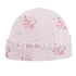 Baby Club Chic Tiny Bunch of Roses Printed Pima Hat with Ruffle