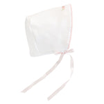 Baby Club Chic Spring Flowers Bonnet with Crochet Trim