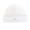 Baby Club Chic Spring Flowers Round Hat with Pink Crochet Trim