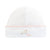 Baby Club Chic Baby Lambs Round Hat with Pink Crochet Trim