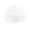 Baby Club Chic Sweet Heart Round Hat with Crochet Trim