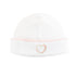 Baby Club Chic Sweet Heart Round Hat with Crochet Trim