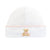 Toys - Round Hat with Pink Crochet Trim