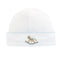 Cute Rocking Horse - Round Hat with Blue Crochet Trim