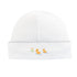 Baby Club Chic Three Little Ducks Round Hat with Crochet Trim