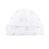 Counting Baby Sheep Pink Printed Round Hat