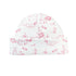 Baby Club Chic Pink Toile Bunnies Round Hat
