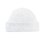 Pink Dots Printed Round Hat