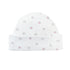 Pink Little Stars Printed Round Hat